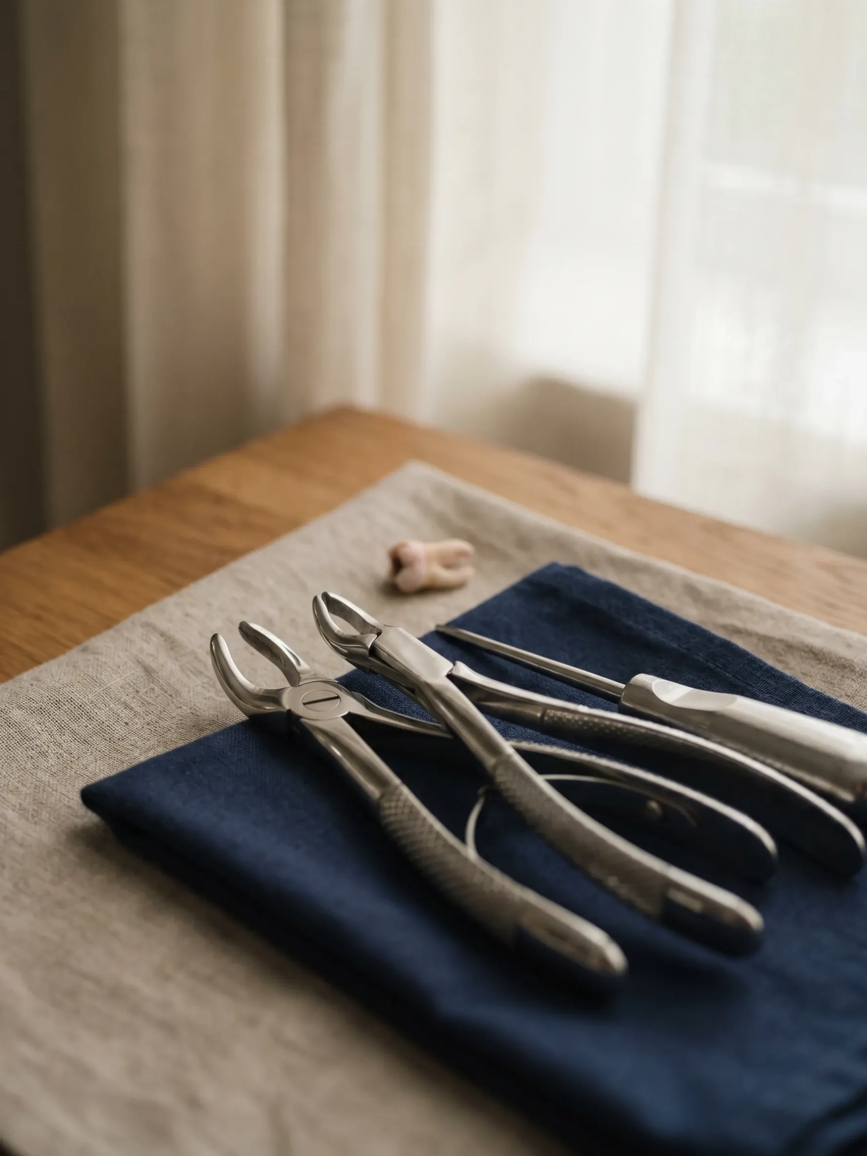 Surgical removal of teeth procedure